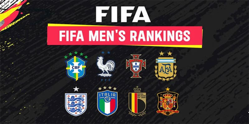bảng xếp hạng FIFA nam