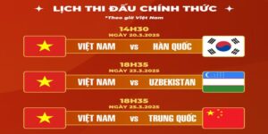 Lịch bóng đá theo giờ Việt Nam